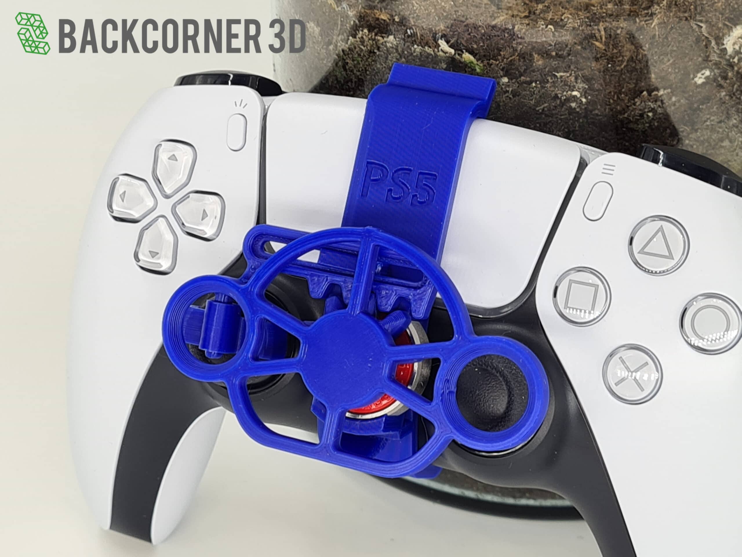 Lenkrad Für Sony PS5 Playstation 5 Controller Gaming Racing Wheel Gamepad  Joypad
