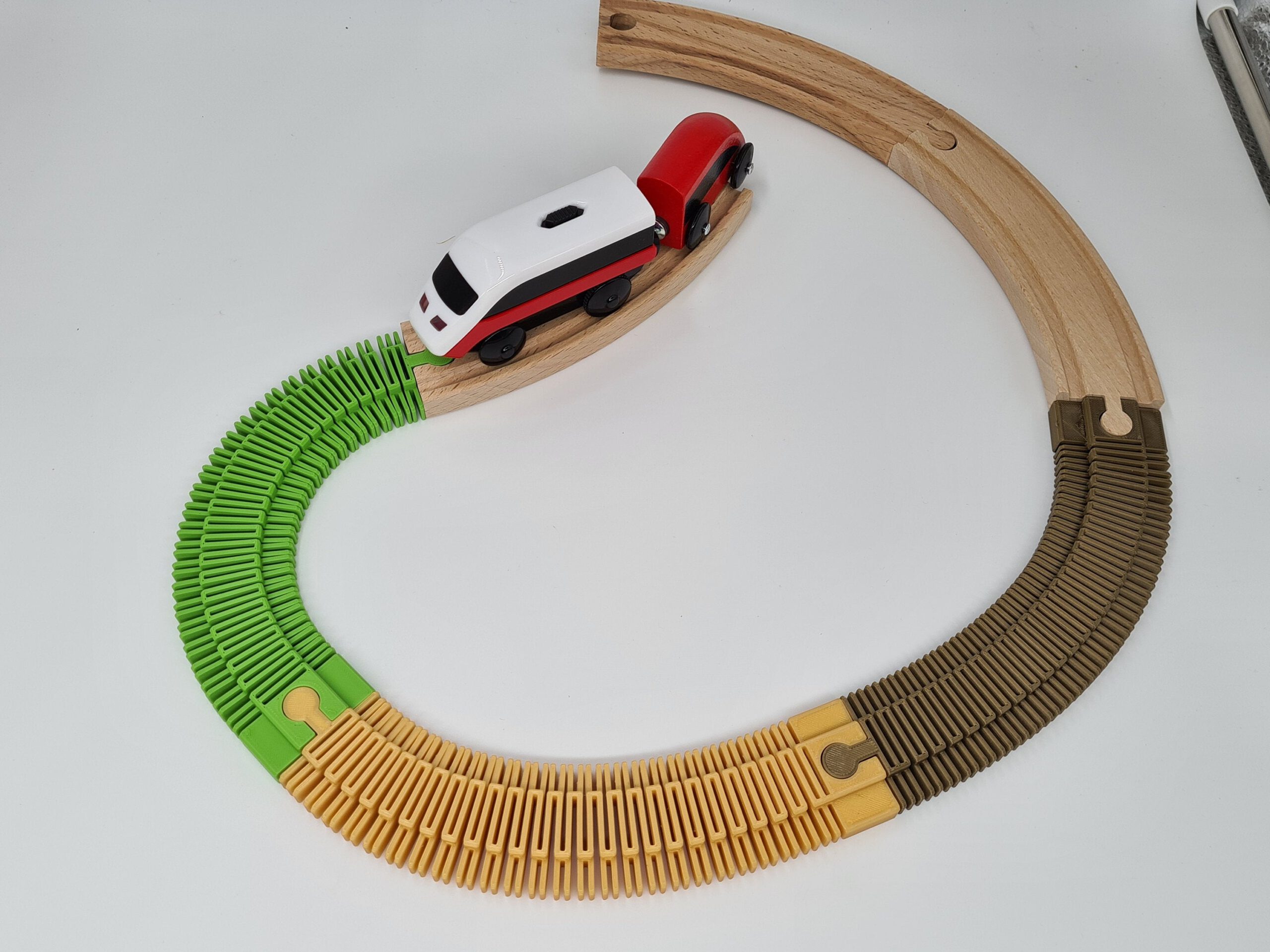 Wooden Train Track Slope / Brio Extension / Imaginarium / Thomas / Lillabo  / Melissa & Doug 